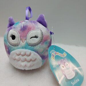 Squishmallows Solina the Owl Plush Toy 4" New Rare Plush Toy